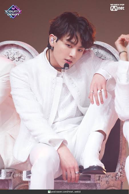  #JungKook : A vision in white