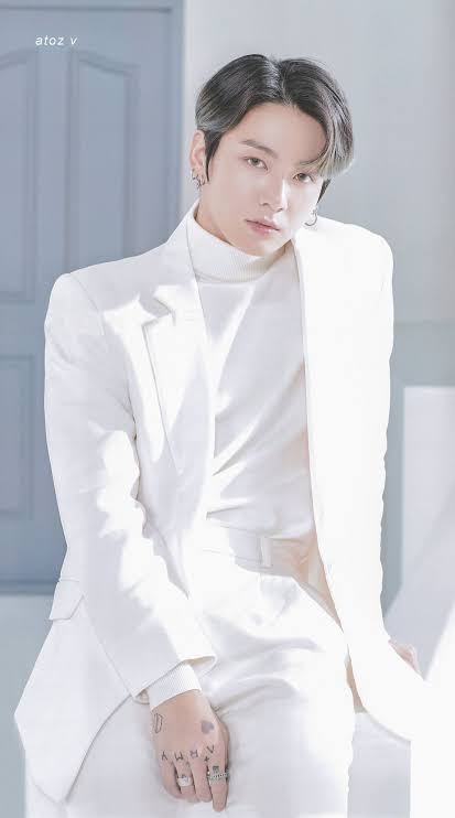  #JungKook : A vision in white