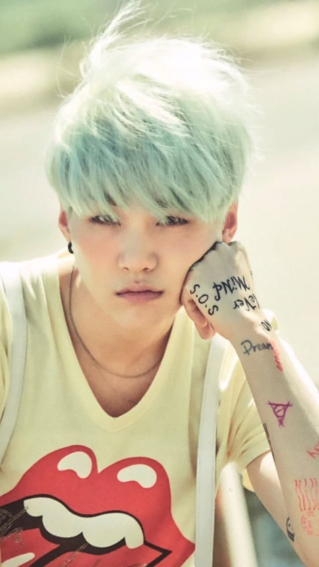 Min Yoongi~Blue Version. *hyyh Yoongi is all I need*