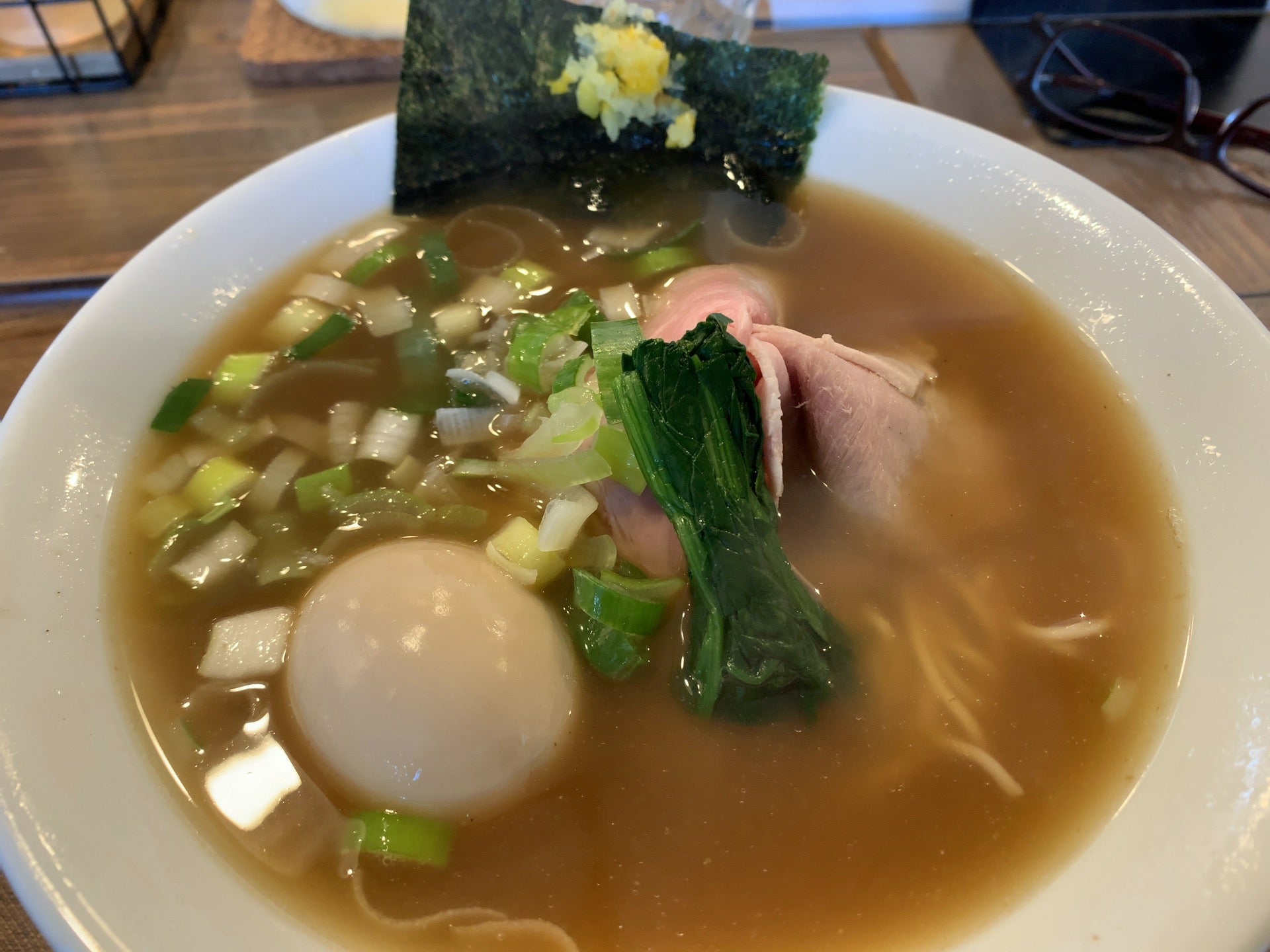 Tomtom N On Twitter 人気ラーメン店で看板メニューの 淡炊味玉錦爽鶏だしそば これは美味い 三河三谷駅から徒歩1時間かけて来た甲斐があった Omotenashi Noodles まつじ In 蒲郡市 愛知県 Https T Co 6xgzutcs0q Https T Co Fjhap5mtgs