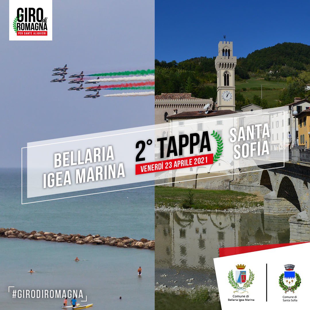 22-25 aprile 2021
Il Giro di Romagna parte dal mare! 🌊☀️
La gara in 4 tappe per giovani talenti del ciclismo attraverserà il territorio romagnolo! 🚴‍♀️ 
2^ tappa Bellaria Igea Marina-Santa Sofia.
Preparatevi a fare il tifo! 🙌 

#BellariaIgeaMarina #GirodiRomagna #extragiro