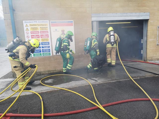 SWFRS Initial Training Cardiff Gate tweet media
