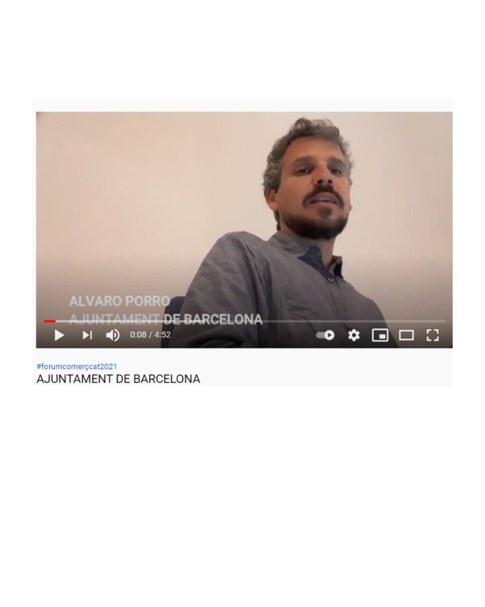 forumcomerc_cat's tweet photo. -L'Alvaro Porro, Comissionat d'economia social, desenvolupament local i política alimentaria. Ens explica el projecte "REC" Moneda ciutadana de l'Ajuntament de Barcelona.

-El regidor de Turisme i Indústries Creatives, Xavier Marcé, ens explica la campanya "Disseny Comerç". https://t.co/8Pa9uFSRiL