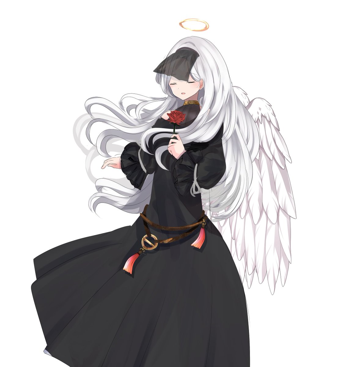 キャラのみ 作画コストの鬼 喋らない鎧さんと 盲目の天使 シルベのイラスト キャラのみ 作画コストの鬼 喋らない鎧さんと 盲目の天使 シルベのイラスト