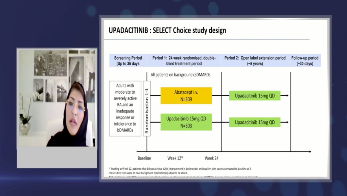 Third satellite symposium titled:

Importance of Achieving Clinical Remission 
in Rheumatoid Arthritis Management
Speaker: Prof. Suzan Attar