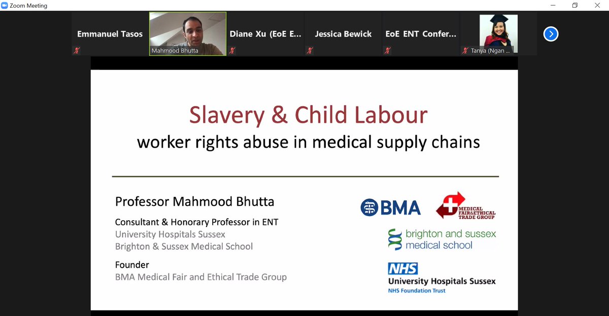 ASCENT (@entascentuk) on Twitter photo And for our final keynote speech at the 2nd East of England ENT Conference - Professor Mahmood Bhutta will talk about sustainability in ENT and worker rights abuse in medical supply chains! 🩺🔬
A fascinating talk about a very important topic! 😊
<a href="/RCSEd/">The Royal College of Surgeons of Edinburgh</a> <a href="/SFO_ENTUK/">SFO-UK</a> <a href="/the_mdu/">The MDU</a> And for our final keynote speech at the 2nd East of England ENT Conference - Professor Mahmood Bhutta will talk about sustainability in ENT and worker rights abuse in medical supply chains! 🩺🔬
A fascinating talk about a very important topic! 😊
<a href="/RCSEd/">The Royal College of Surgeons of Edinburgh</a> <a href="/SFO_ENTUK/">SFO-UK</a> <a href="/the_mdu/">The MDU</a>
