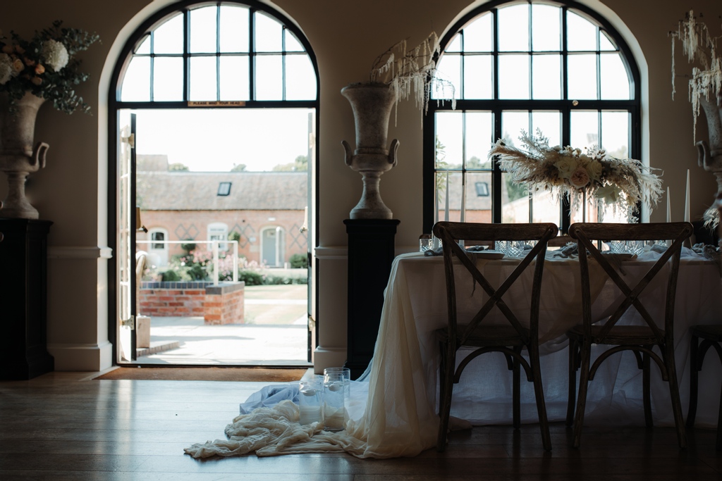 The Orangery is one of our many versatile spaces, whether you are gathering your loved ones to hear you say 'I do' or using it as a unique location for a relaxed dining experience, it has countless features to make your day truly special.