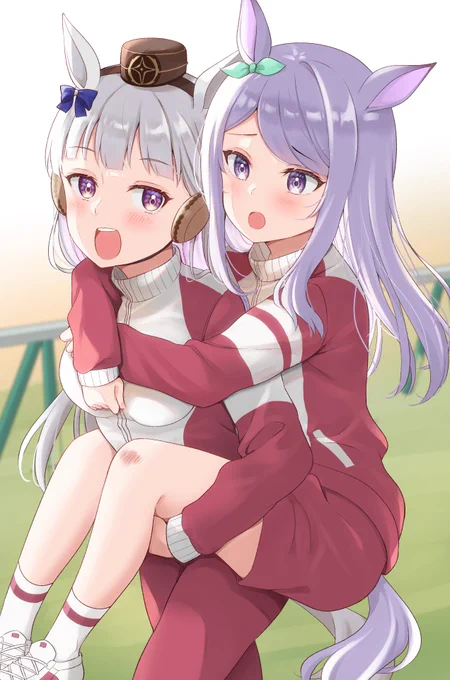 マックイーン「お、重いですわよ」
ゴールドシップ「うん、すっげー重い」
#ウマ娘 