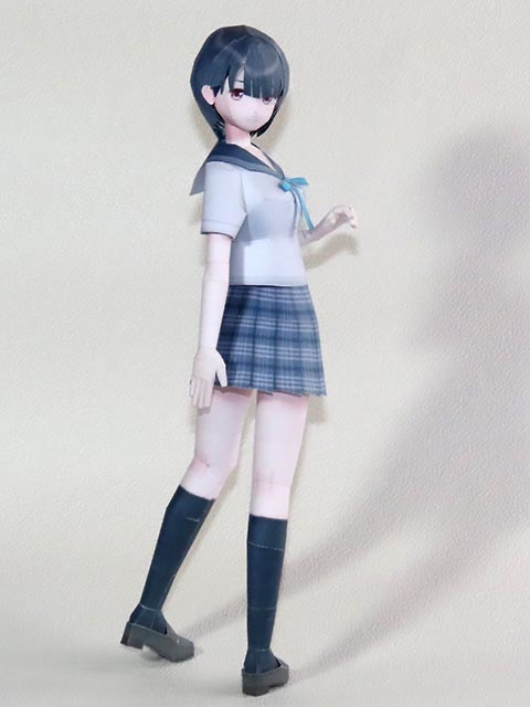 Axelrodia2 ペーパークラフト 日菜子ちゃんに似た子 s v さんの ペーパークラフト 白井日菜子 Blue Reflection の ムービーに展開図のかなりの部分が写っていたので 補間しつつ組み上げた もどきちゃん です Axelrodia2 ペーパークラフト 日菜子ちゃんに似た子 s v さんの ペーパークラフト 白井日菜子 Blue Reflection の ムービーに展開図のかなりの部分が写っていたので 補間しつつ組み上げた もどきちゃん です