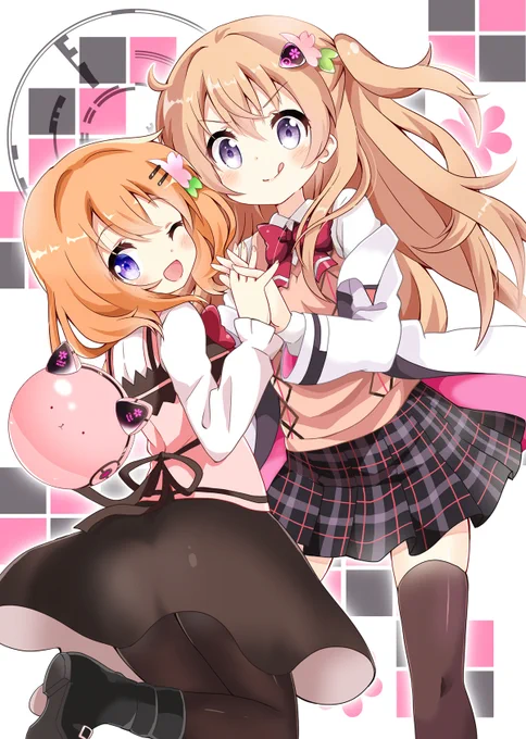 ココアさんお誕生日おめでとう!!!!!🎂
今年はダブルココアさん描きました!!!!!
#保登心愛生誕祭2021
 #保登心愛誕生祭2021
 #4月10日は保登心愛の誕生日 
 #gochiusa 