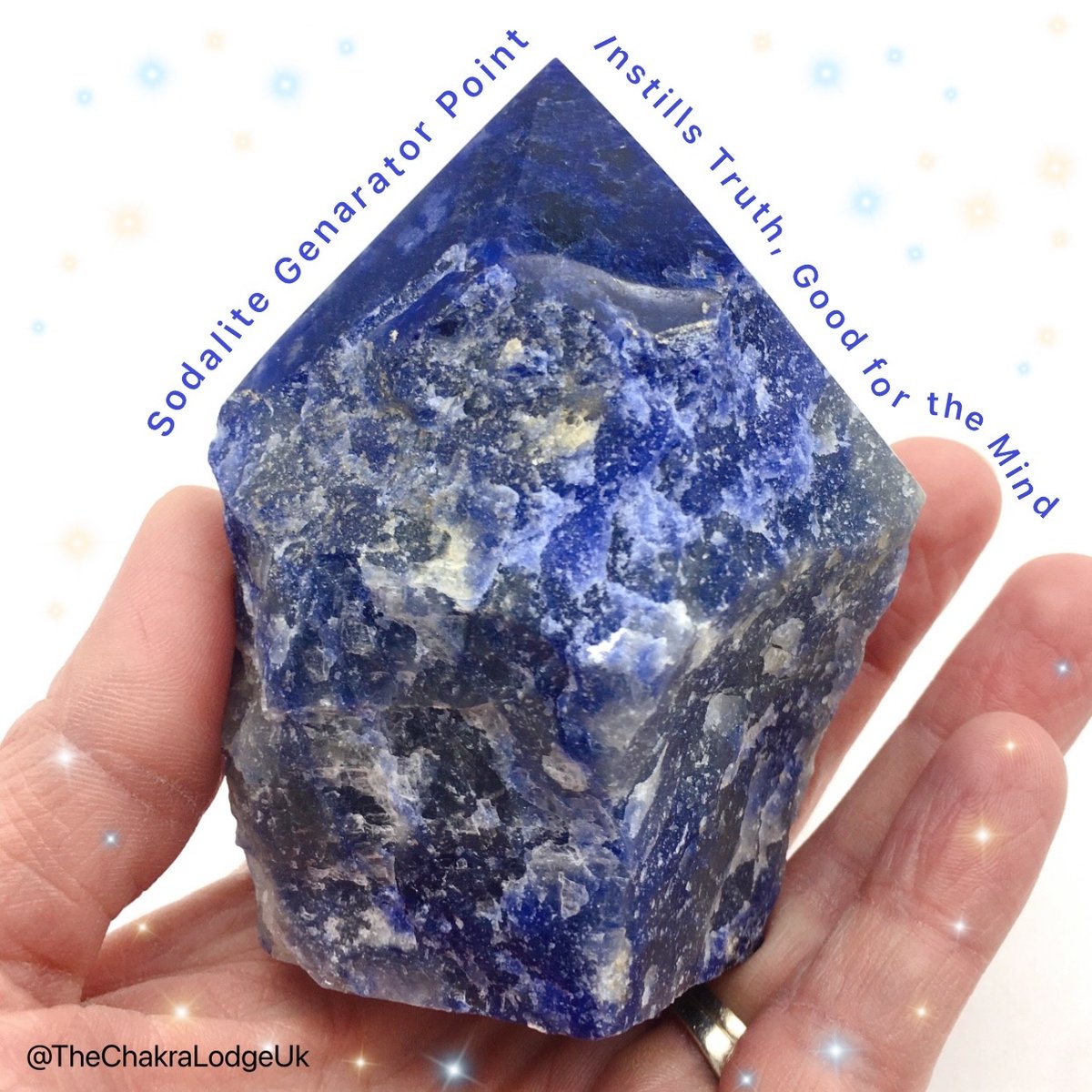 ChakraLodge's tweet photo. Do you like Sodalite? 💙
The blue of this generator point is gorgeous! 😍

Sodalite is an excellent stone for the mind.
💙

Available on the website now! 
follow the link in bio 💙😍 https://t.co/Qcd1EMo4lM
