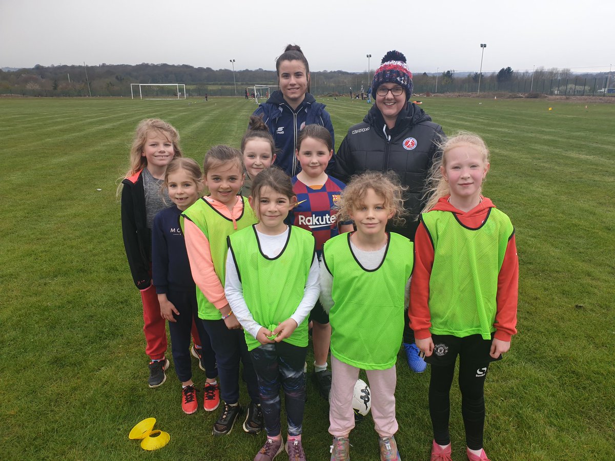 BarnsleyWFC's tweet photo. A great start to our new Wildcats Centre in conjunction with Rockingham Forge Community Partnership at Hoyland. The girls loved their first experience of football with Coach Lauren and Barnsley Women's Louisa Barrowclough
#weetabixwildcats https://t.co/971NnTPxCx
