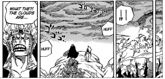 4543_abdi's tweet photo. We have 2 Greek Gods. Zeus and Prometheus. What's next a Poseidon? 😂😂🤣🤣. 
#ONEPIECE1010 #manga https://t.co/OaKvPHW0AZ