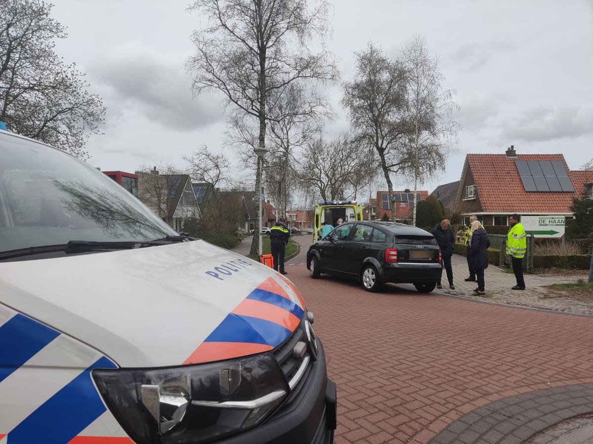 Fietsster gewond bij aanrijding op de Oudeweg in Drachten -.