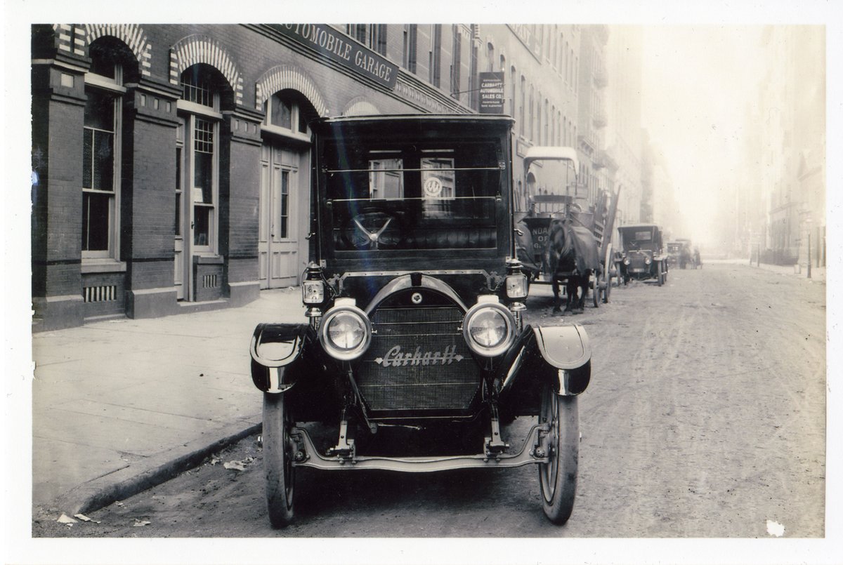 Did you know Carhartt once made cars? From 1910 to 1912, the Hamilton #Carhartt Automobile Corporation made a number of different models: bit.ly/2NCFJza #fromthearchives