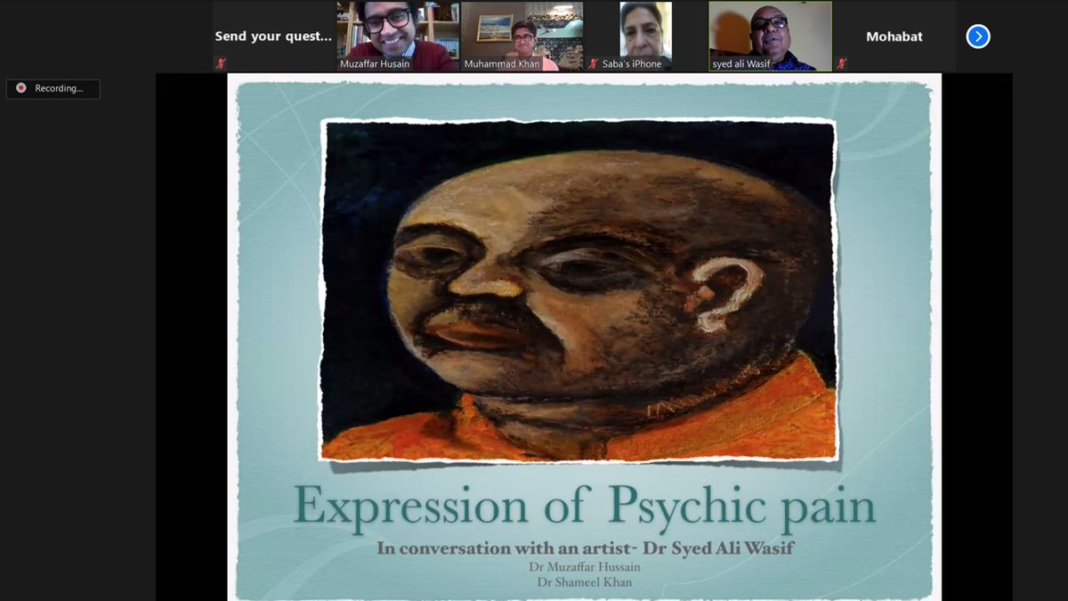compassioncouch's tweet photo. It's started! Log in, or get the link here: https://t.co/nZzEfqHPdS

#webinar #compassion #art #compassioncouch #healthcare #healthcareheros #psychiatrist #psychiatry #psychology #woundedhealer https://t.co/GCmDS5V2iu