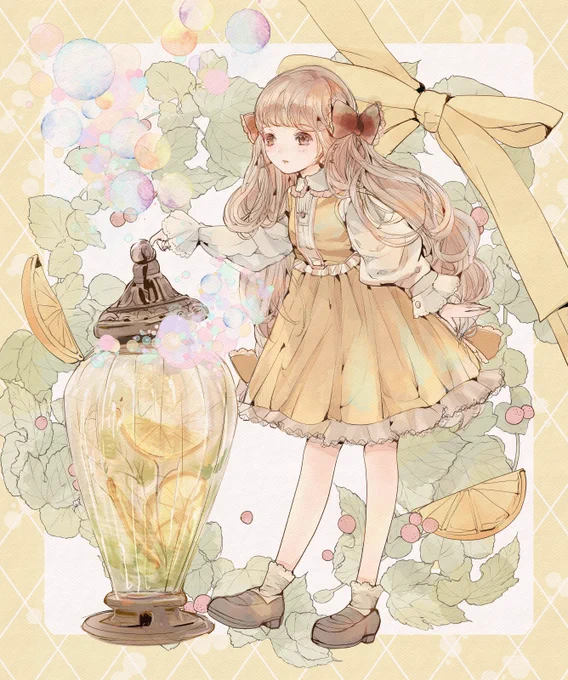 夢の世界の少女たちを描いています。
心和むメルヘンな世界を表現していきたいです。

#絵師100人展に出てみたい
#これが私の代表作   #art 