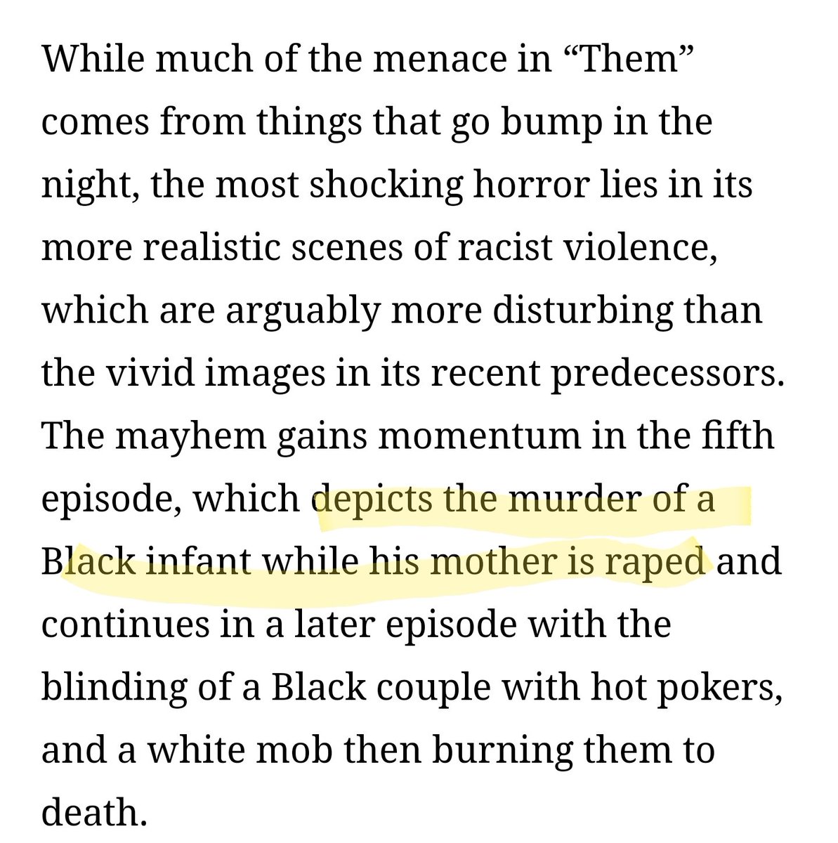 Whoa huge trigger warning for this What the fuck?? So it's a supernatural horror...but they decided it needed this realistic violence????? Nah this is twisted.