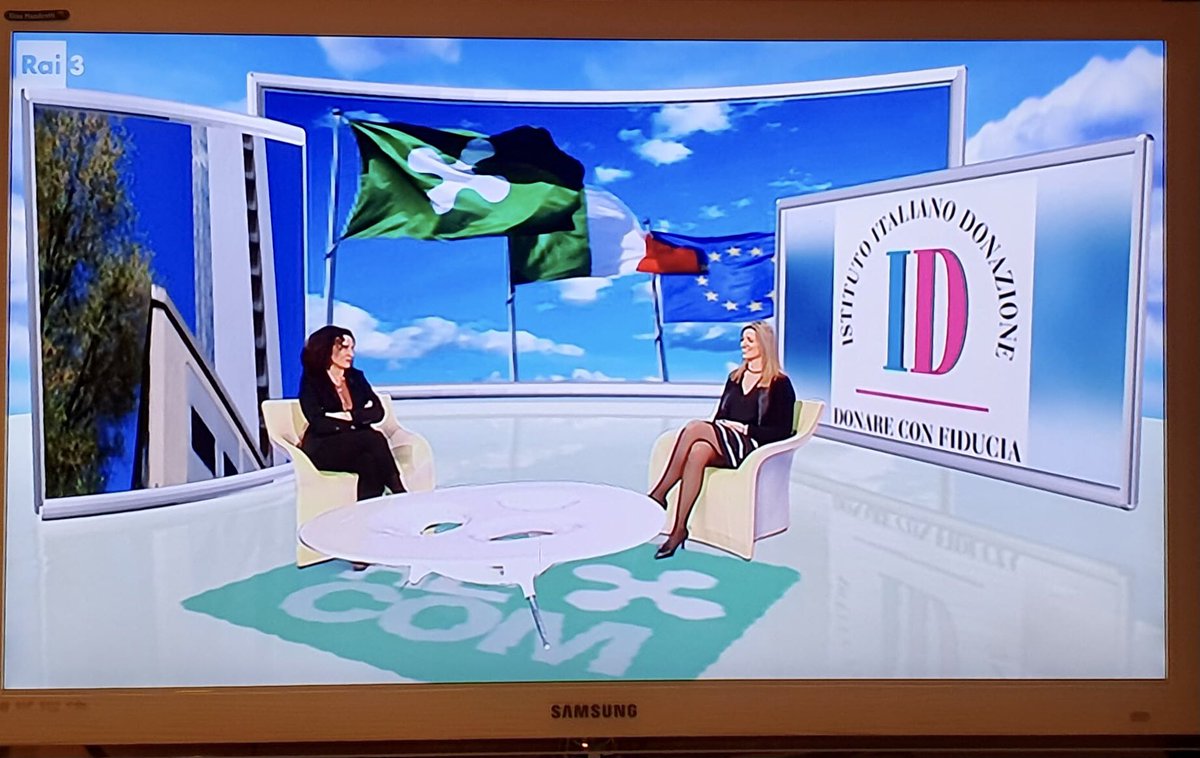 IstDonazione's tweet photo. 📺 Questa mattina su @RaiTre abbiamo parlato di #IoDonoSicuro e di #DonoDay2021 con @cinziadista e @OPonzoni 
Grazie @CorecomLombard https://t.co/dsKEKABza8