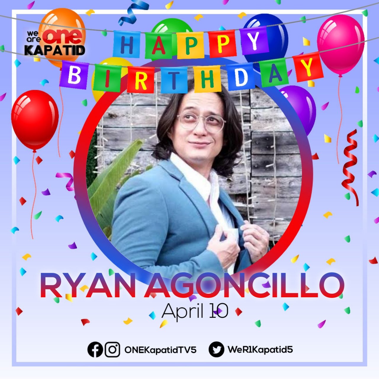 Happy Birthday our talent master Ryan Agoncillo  