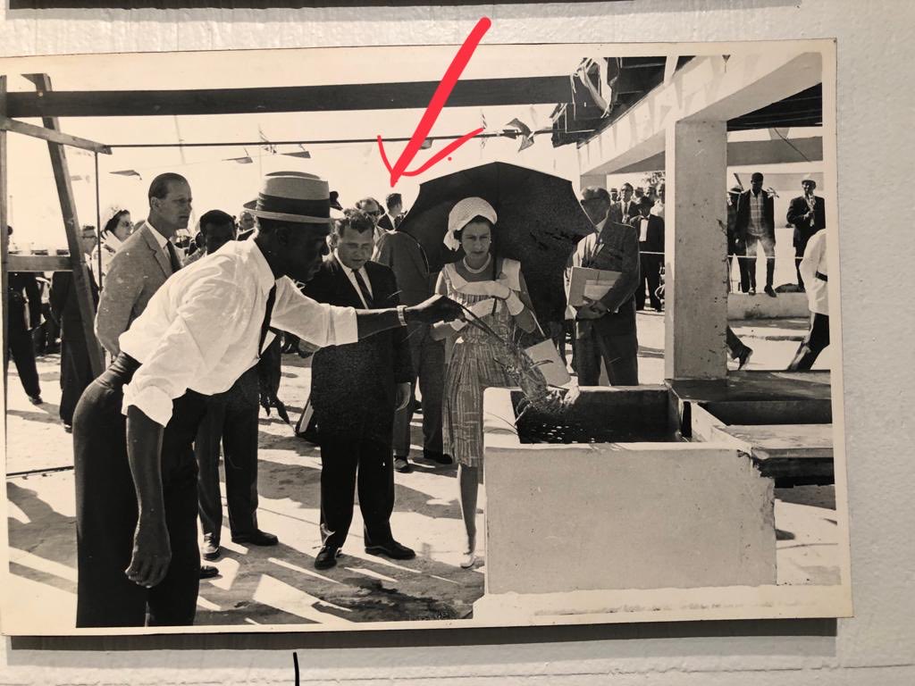 There aren’t that many photos and I can’t find the very cool one of Dad but he’s in the background as Philip and Liz look fascinated at a lobster farm.