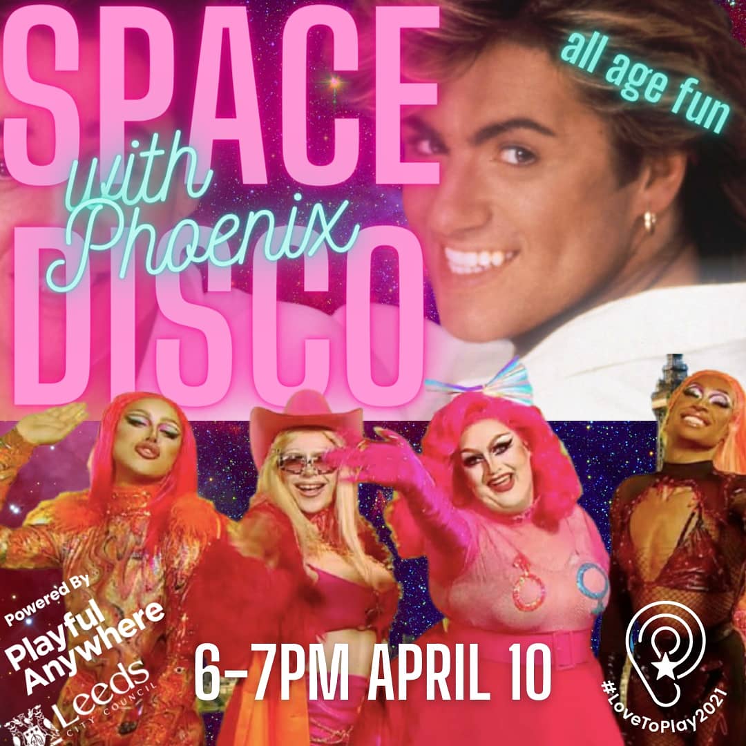 Today (Sat) 6 - 7pm we’ve also got our very own intergalactic festival launch party Space Disco with the simply cosmic DJ Phoenix  @pennyb spinning out of this world party tunes. I can’t decide which wig to wear – pink or blue? Help?Sign up here:  https://www.lovetoplay.fun/event/space-disco/