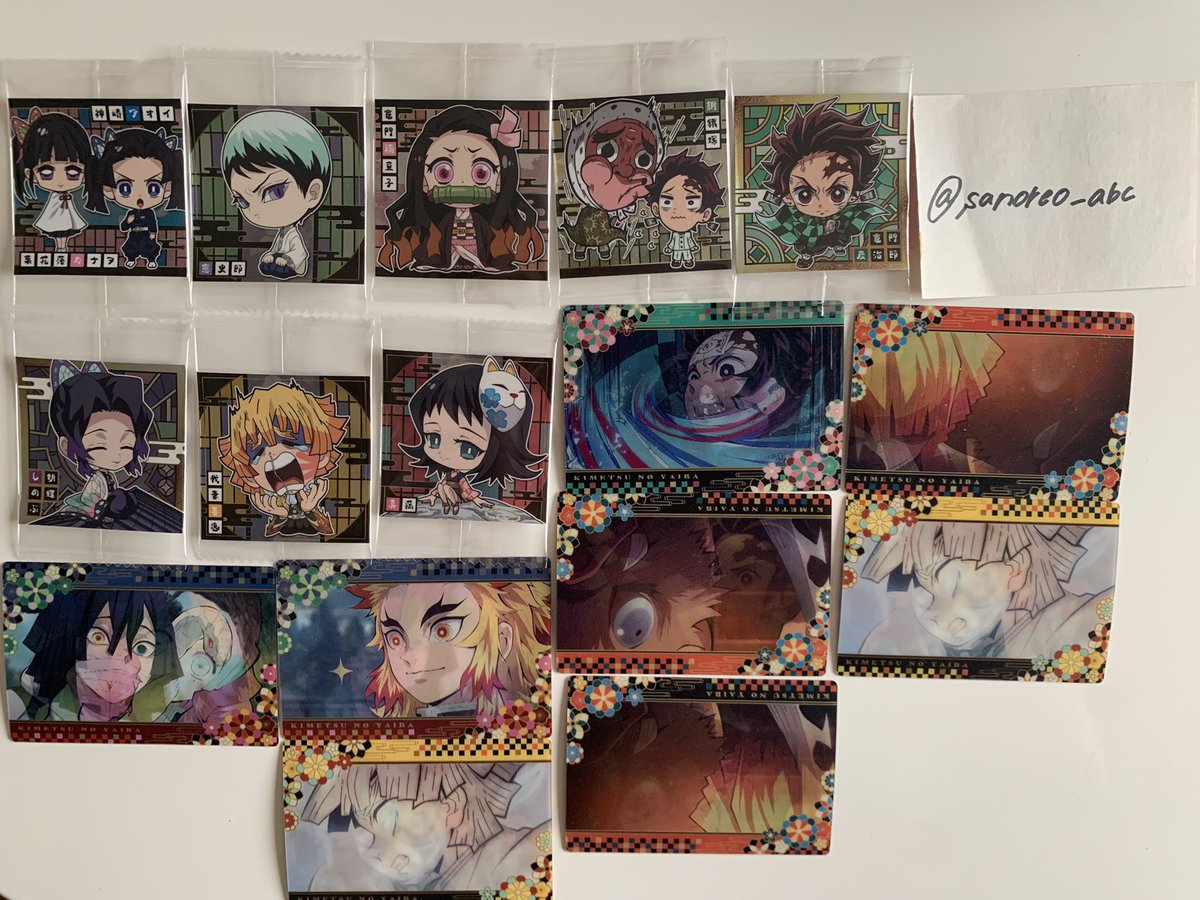 sanoreo_abc's tweet photo. 鬼滅の刃 【交換】

譲）画像の物

求）同異種 冨岡義勇

郵送のみでのお取引となります
検索からでもお気軽にお声掛け下さい https://t.co/evkXvgKOCg