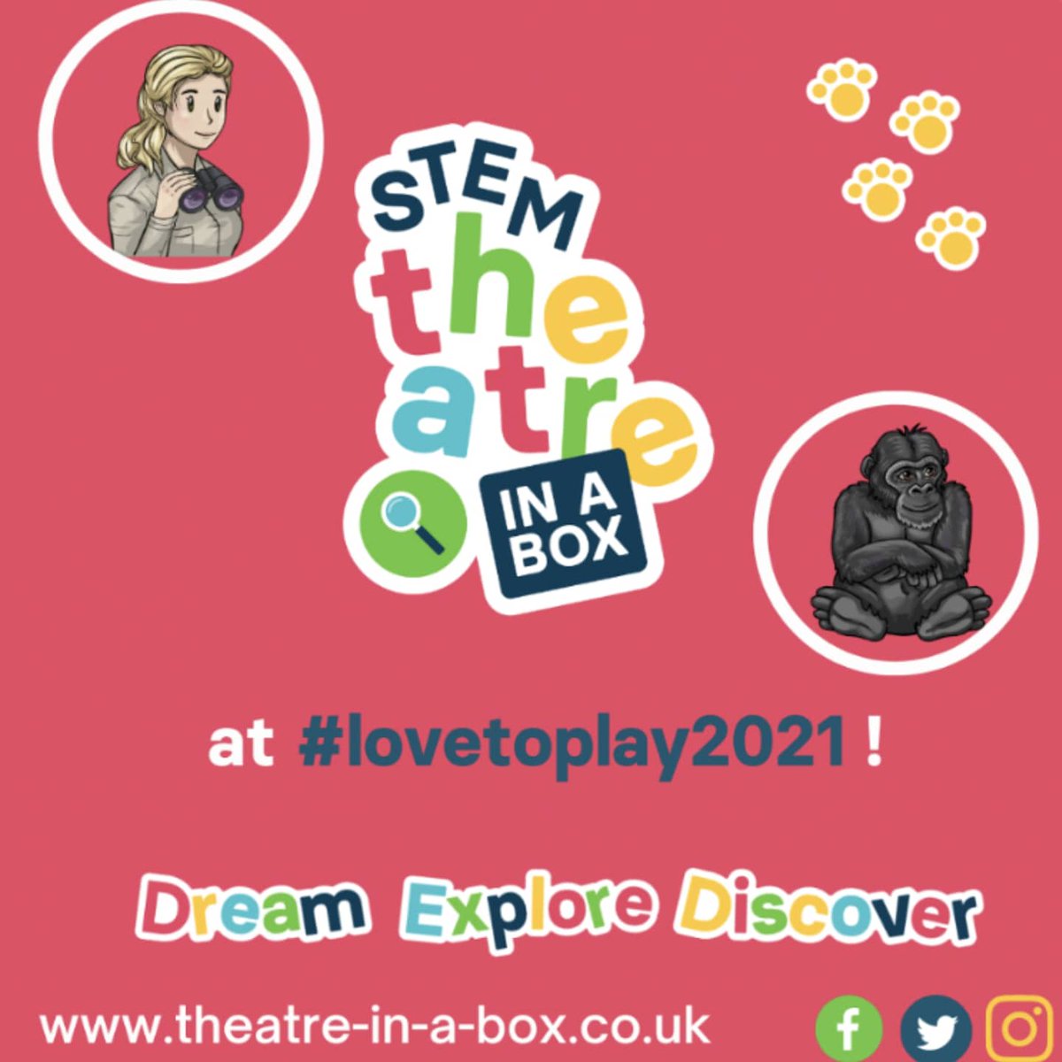 On Sun 11th, STEM Theatre In A Box  @arts_liberty will be teaching us about primatologist Dr Jane Goodall. Expect science experiments and a cheeky chimp! This one is aimed at primary age kids, so if you’ve got littluns they’ll love it. Register: https://www.lovetoplay.fun/event/stem-theatre-in-a-box/