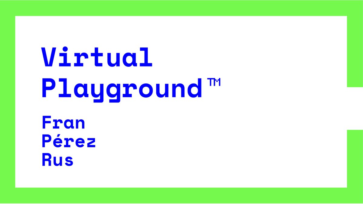 Foto de "Virtual Playground". Exposición de Fran Pérez Rus, cuya inauguración tuvo lugar el 8/4 /21, en #LaMadraza. Horario: de lunes a viernes (11 h - 14 h y 18 h - 20 h). Sábados, domingos y festivos (11 h - 14 h). 
+Info: ow.ly/Ll5p50Ekr03. <a href="/BellasArtesUGR/">Bellas Artes UGR</a> <a href="/FiloLab_UGR/">FiloLab | UGR</a>