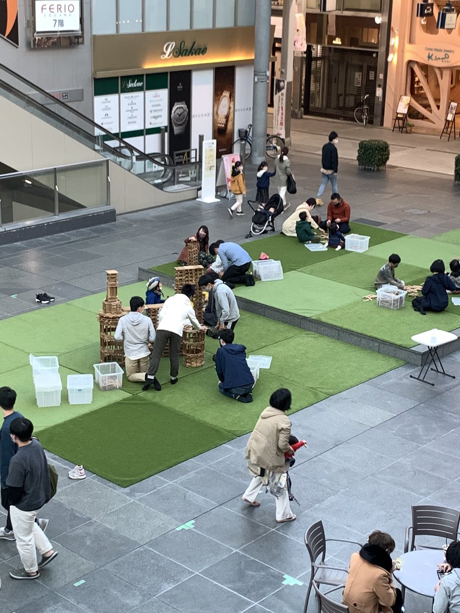 grandplazaJP's tweet photo. つみ木猛者の戯れ。 https://t.co/kBZ2XafVai