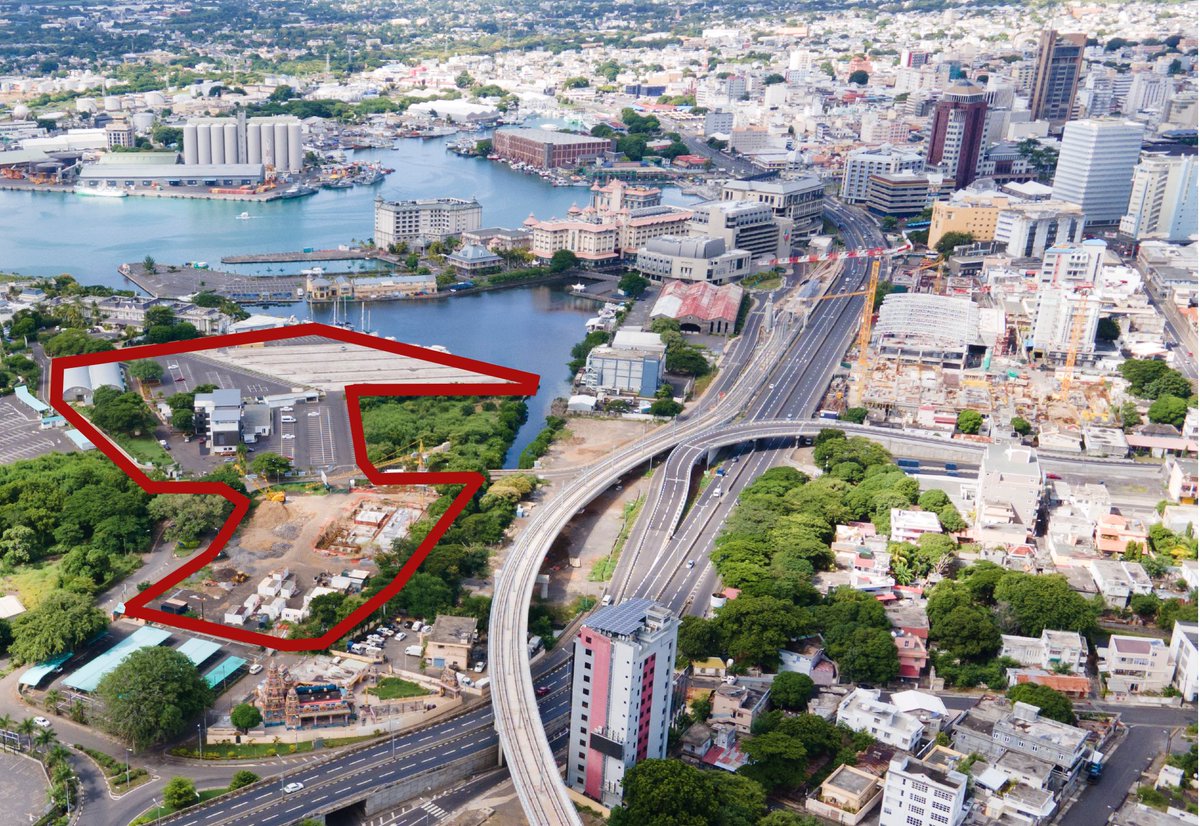 NPandea's tweet photo. Phase 2 @DocksBy started with construction of Tower 2. Contract awarded. @uniteddocks is forging ahead with THE NEW FINANCIAL & BUSINESS DISTRICT OF PORT LOUIS #utdl #portlouismauritius #businessmauritius #investmauritius #stockexchangemauritius #propertymauritius #newsmauritius https://t.co/IBn76IFHfU