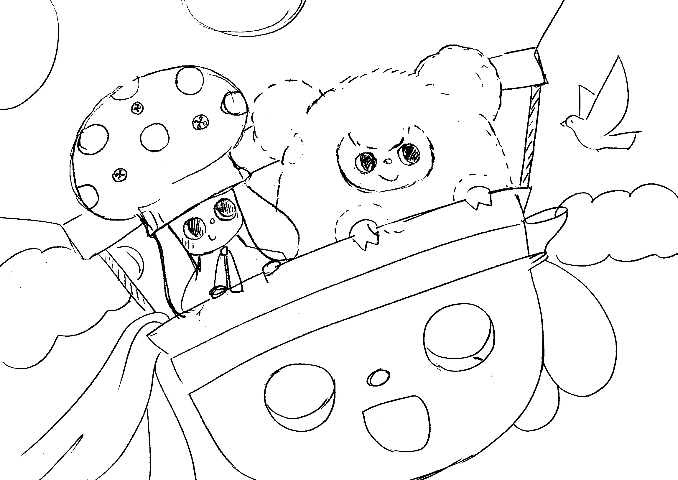 Yoshitomo Yokoyama Meilleur エホンオウコク さんからお声がけいただいて 絵本を制作しています Ehon Info 絵本 読み聞かせ 子ども向け イラスト エホンオウコク Artshare Illustration イラスト イラスト好きさんとつながりたい