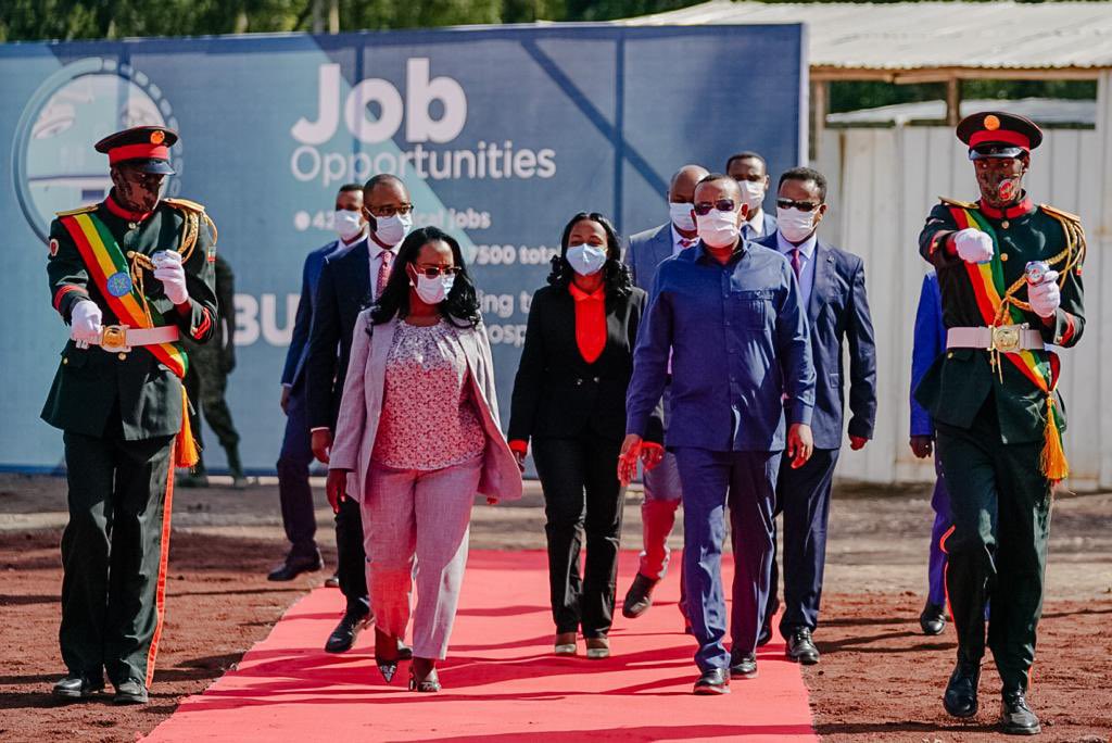 AbiyAhmedAli's tweet photo. Advancing healthcare for citizens is a critical priority. The Roha Medical center mega project launch demonstrates commitment to this priority. With 5 hospitals of more 1,200 beds, when completed the medical center will also enable Ethiopia to be a medical tourism hotspot. https://t.co/r4eVqSazrj