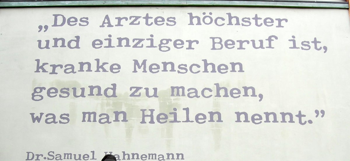 Am 10. April 1755 wurde Dr. Samuel Hahnemann - Begründer der #Homöopathie - in #Meißen / #Sachsen geboren.