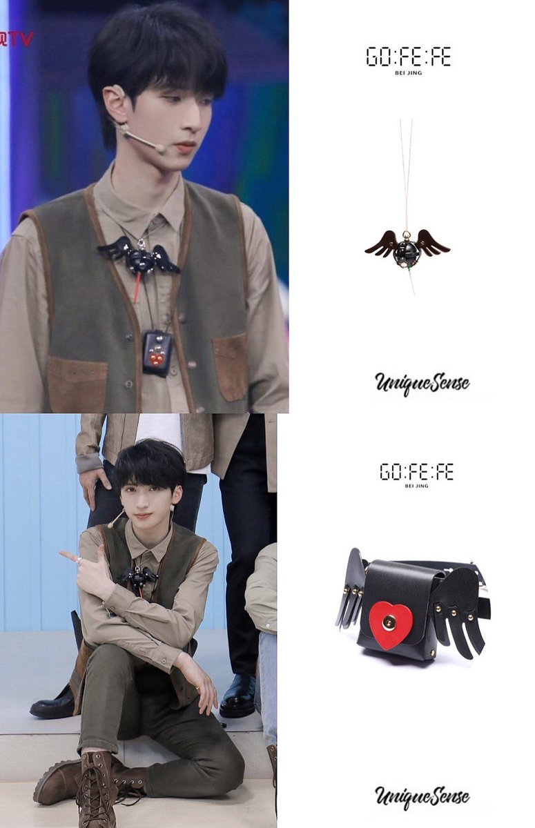 UniqueSense_yhx's tweet photo. 210409 接招吧前辈

Accessories｜ GOFEFE &amp; EWEST
Vest｜玩皮大师
Boots｜ DrMartens

#严浩翔 #时代少年团 #时代少年团严浩翔 #yanhaoxiang #嚴浩翔 #時代少年團 #時代少年團嚴浩翔 #teensintimes #uniquesense #tnt #tf家族 #严浩翔YanStyle
#페션 #ootd  #신발 https://t.co/AHk86jsUCe