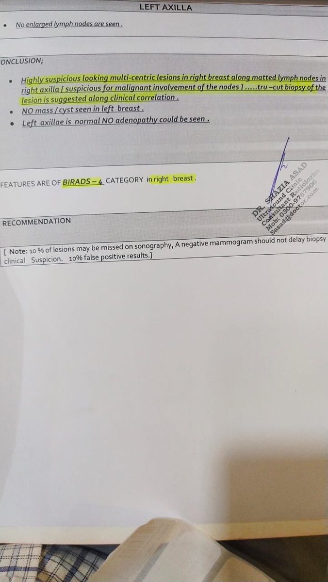 Dr_AyeshaNavid's tweet photo. HELP......

There is a female patient suffering from Stage 4 Breast Cancer. Her treatment requires alot of money which her husband cannot afford. I request you all to please help financially . If you can't atleast retweet . Jazak Allah https://t.co/zkwb75ZFhU
