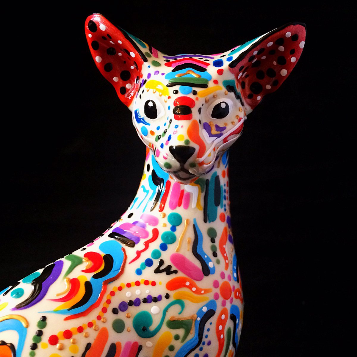 Hazceramics's tweet photo. This lovely NEW style cat has already proven popular. This colourful cat is priced at £19.99 with free uk shipping on Etsy. 

Link https://t.co/LpmCbUJXH2

#UKGiftAM #UKGiftHour #caturday #SaturdayMotivation https://t.co/BU4BefJRsb
