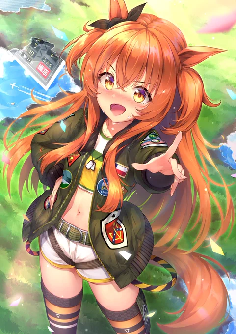 ゆーこぴー?
#ウマ娘
#マヤノトップガン 