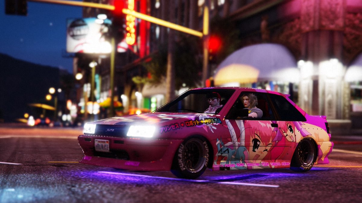 ホンダだ 元ヤン 疑惑 のmcホリディは 痛車よりも黒塗りのセダンを御所望だ Gtav Gtaonline Gta5 Gta グラセフ