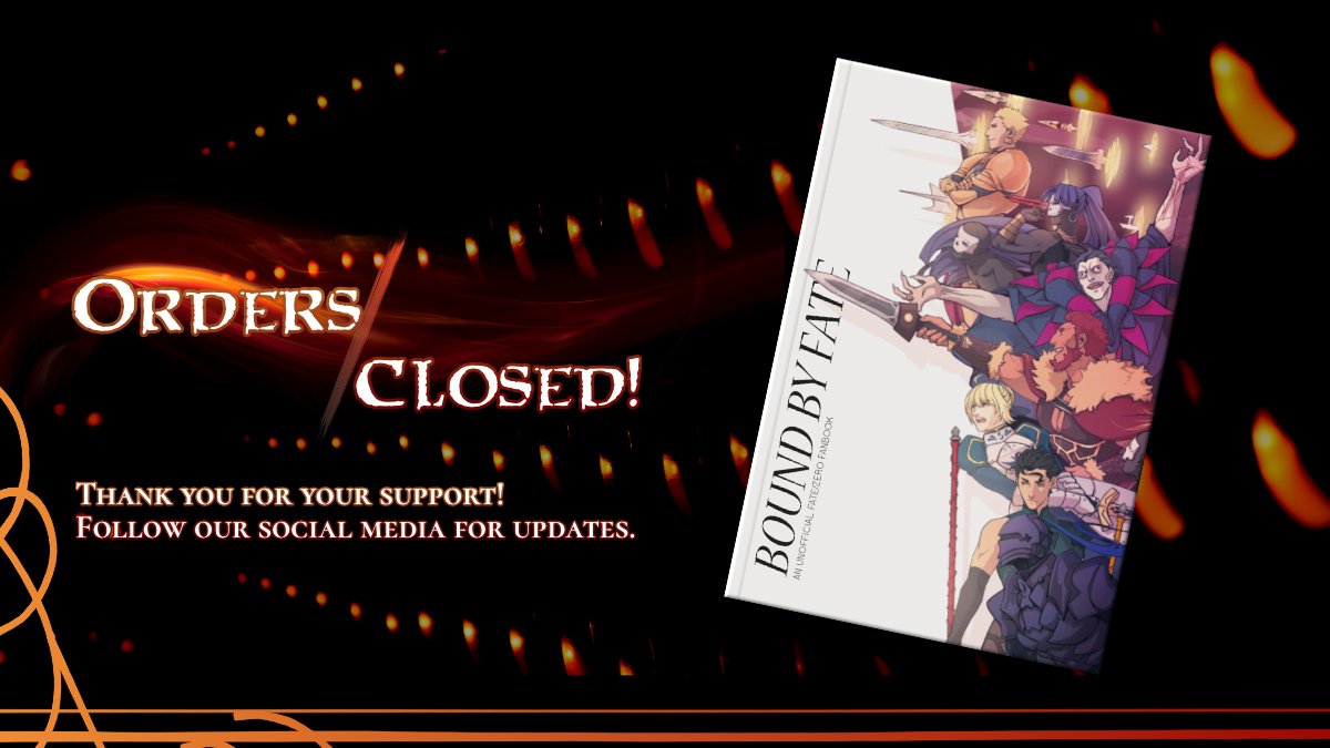 Bound By Fate A Fate Zero Zine Production Fatezerozine Twitter