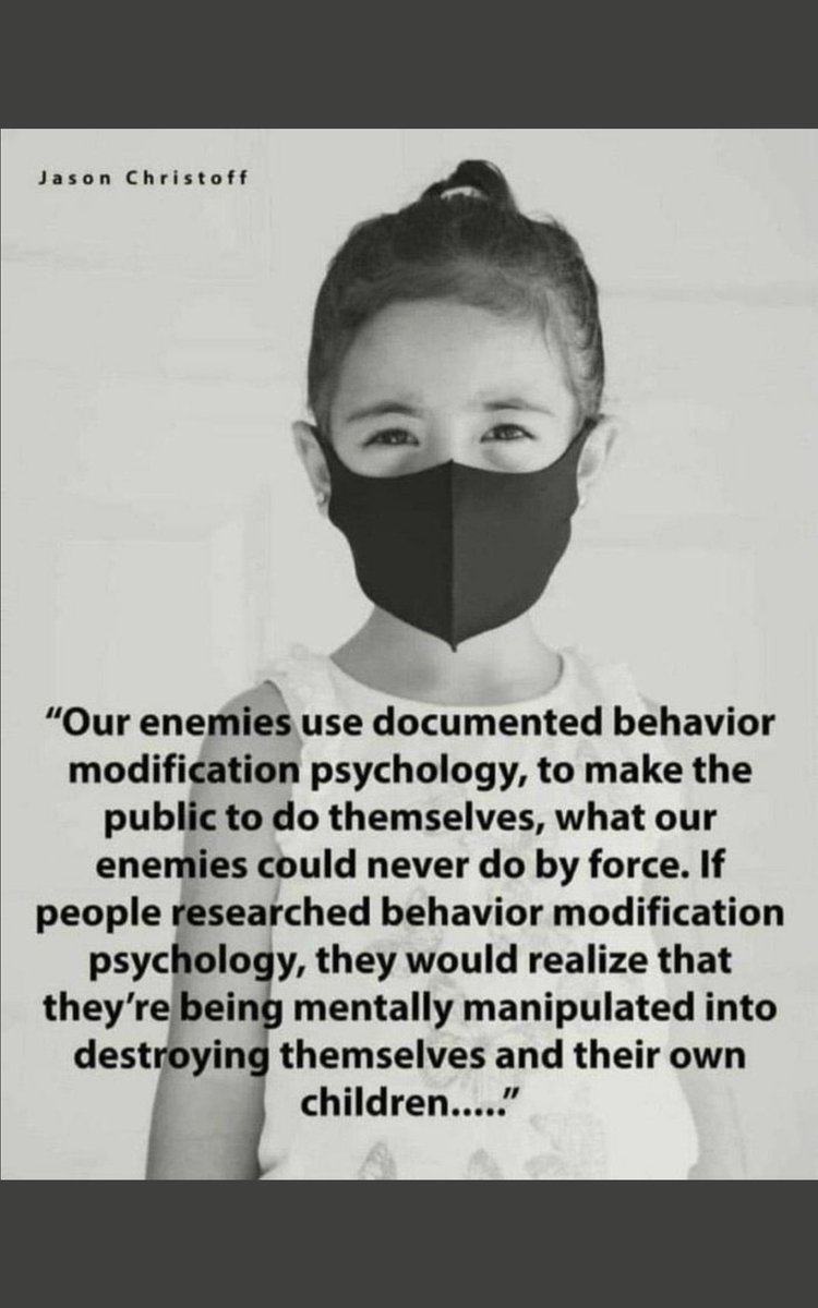 OliviaP28146643's tweet photo. @patricksavalle #gaslighting #NarcSurvivor #PsyOp #BehaviourModificationPsychology #WakeUp #NoVaccinePassports en join #TheGreatResist
#GreatAwakeningWorldwide #OneLove https://t.co/0xIw8vjnG7