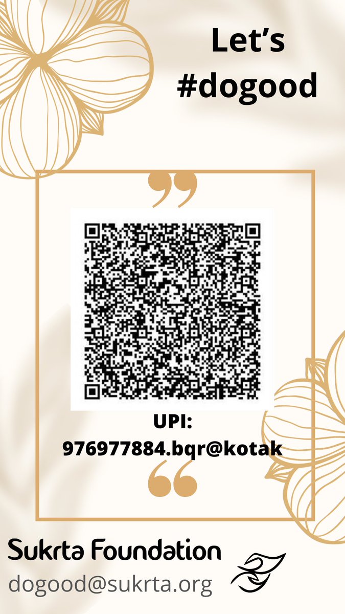 We are working towards helping underprivileged fund their education in these difficult times. Should you ever feel like becoming part of this, do contribute. 🙏🏻