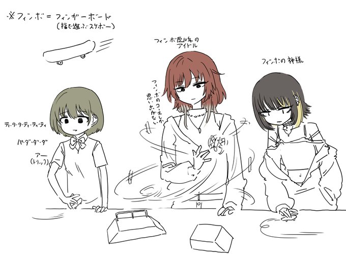 公式がいろいろ設定を公開してこないうちに七草にちかちゃんたちをフィンボ好きのアイドルという設定にしておきました 