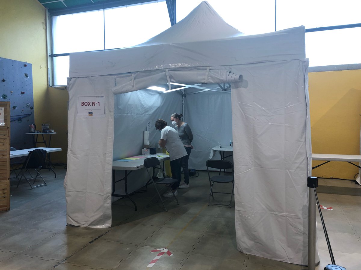 #vaccination
Le préfet du #Var s’est rendu ce matin au centre de vaccination de <a href="/lavalette83160/">Ville de La Valette-du-Var</a> où les valettois les ➕ fragiles seront vaccinés grâce à la mobilisation de :
✅ la commune
✅ des personnels soignants 
✅ la protection civile
➕ d'infos 👉 swll.to/bQH9nKu