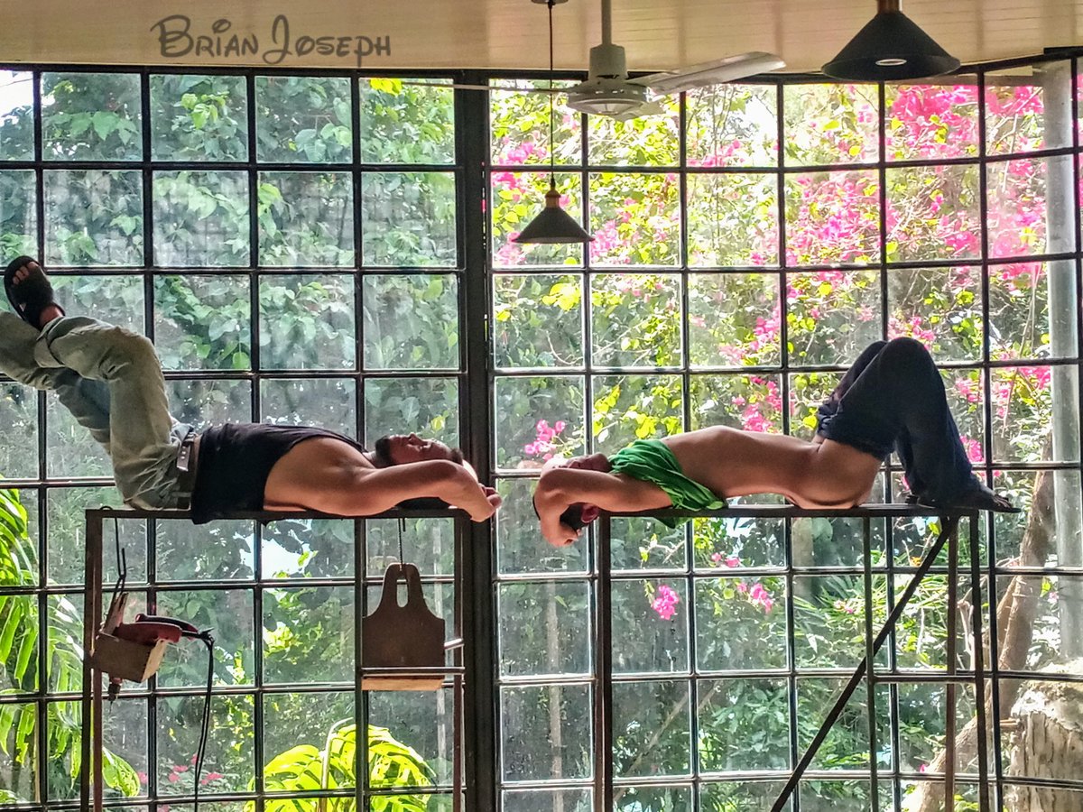 brianjosephart's tweet photo. Fun day taking unsuspected photos around Kuya House

@RobbiePadilla9
@KentopOfficial 
@BrianJosephTwo https://t.co/J8VBtdVlzf