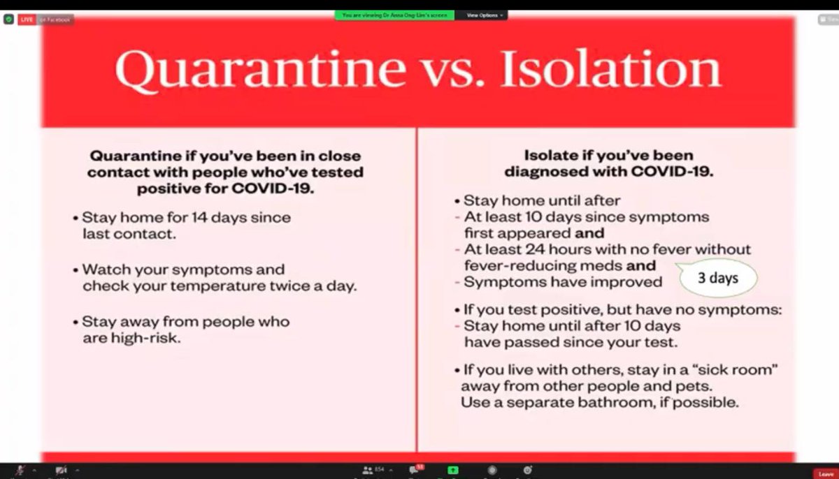 Here's the difference between quarantine and isolation.