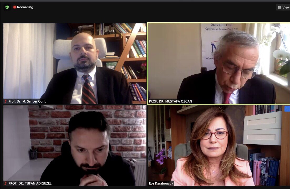 Akademisyen Panelimiz başladı. Süreci bir de değerli akademisyenlerimizin gözünden dinlemeye ve önerilerini not almaya hazır olun. Tabii ki bizleri her zaman destekleyen, Sn. <a href="/EceKaraboncuk/">Ece Karaboncuk</a> moderatörlüğünde. #etp21