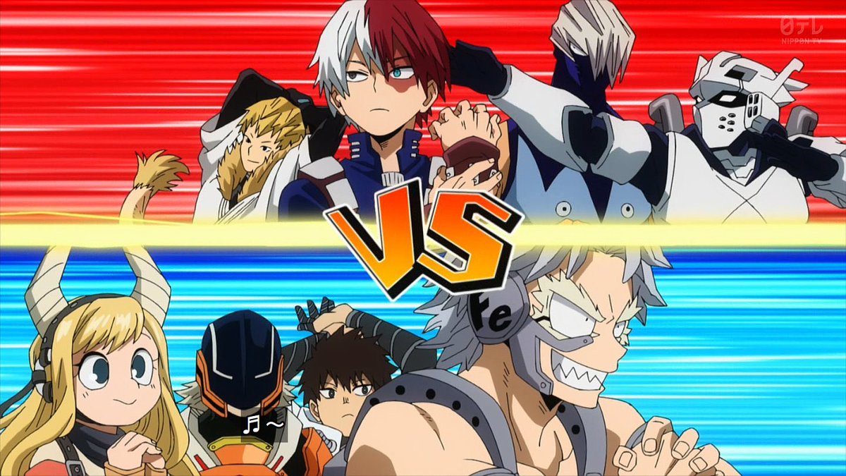 1年A組vs1年B組 #heroaca_a #ヒロアカ