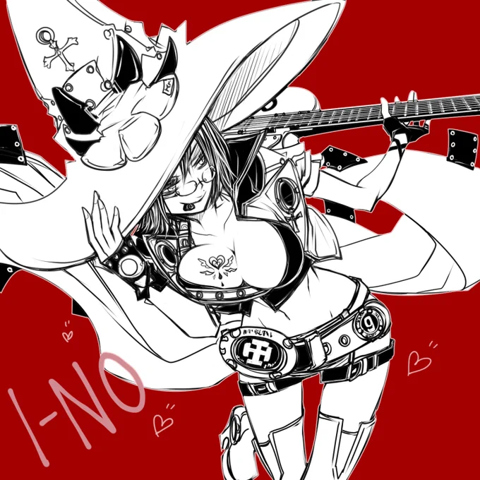 #GGST #GUILTYGEAR
 I-NOちゃん💕 