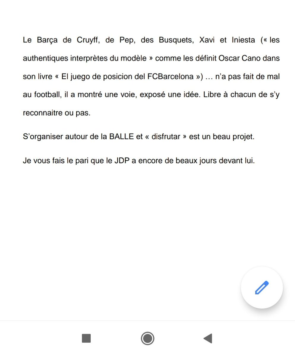 Aujourd'hui le Leeds de Bielsa(le "❤️" de mon football)et le city de Guardiola"(la "tête"de mon football) seront face à face.Alors quand le ❤️ et la tête inter agissent c est assurément les émotions + qui gagneront. Bon match Messieurs et merci. Texte perso écrit en novembre👇